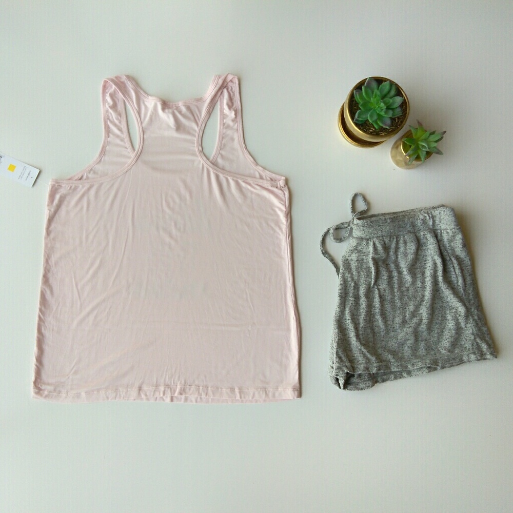 Bless this Mess Blush and Grey Sleep Pajama Set - Picture 4 of 8
